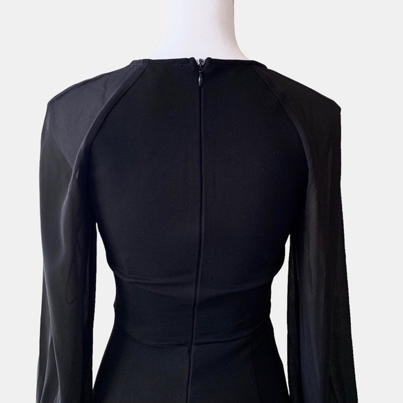 REVOLVE BY THE WAY BLACK LONG SLEEVES CORSET MINI DRESS - Picture 9 of 16